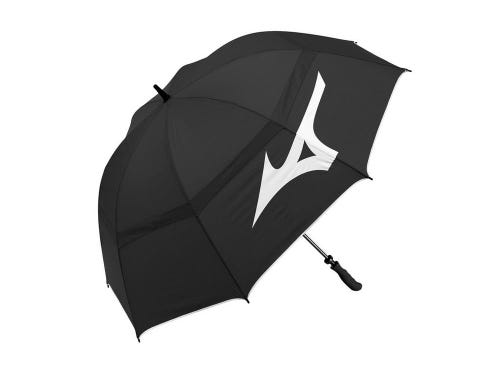 Mizuno Dual Canopy Umbrella (Black/White, 2020) NEW