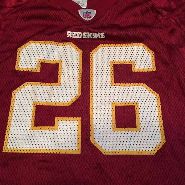 Clinton Portis #26 Washington Redskins Reebok NFL Game Jersey Sz