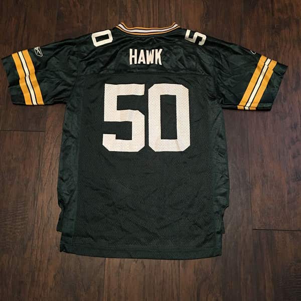 AJ Hawk #50 Green Bay Packers Reebok NFL Football Game