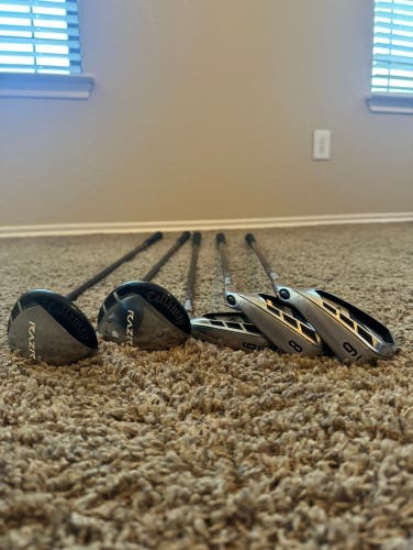 Callaway RAZR X Irons (3,4,6,8,9)