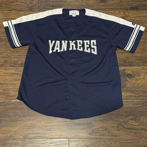New York Yankees MLB Baseball Vintage Starter Fan Jersey Size Youth XL
