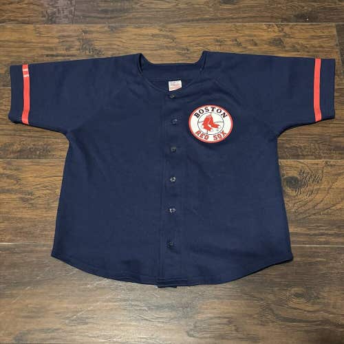 Nomar Garciaparra Boston Red Sox Vintage MLB Baseball Jersey Size Youth M 10-12