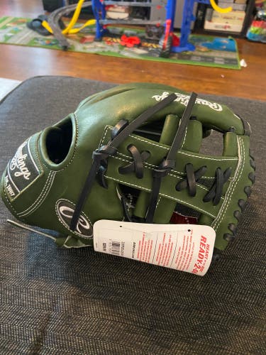 11.5" Heart of the Hide HOH Baseball Glove Military Green