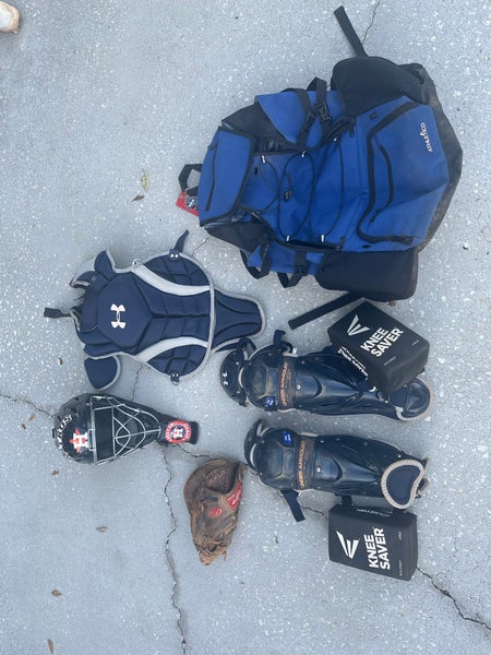 Baseball Catchers gear used one season