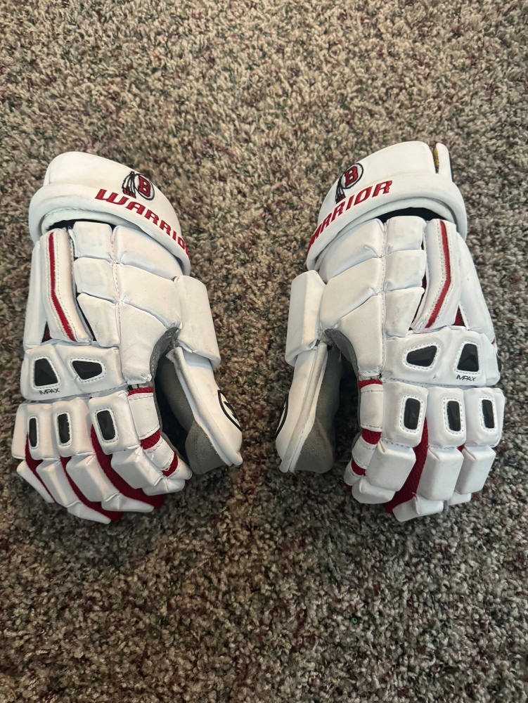 Used Warrior  Nemesis Pro Goalie Gloves