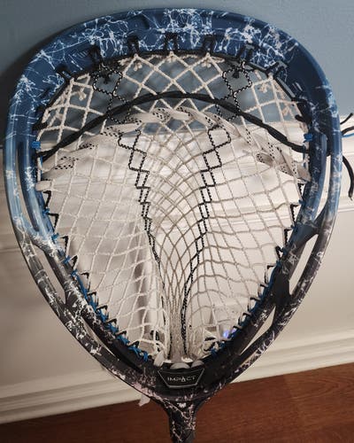 Used Strung ECD Impact Goalie Head