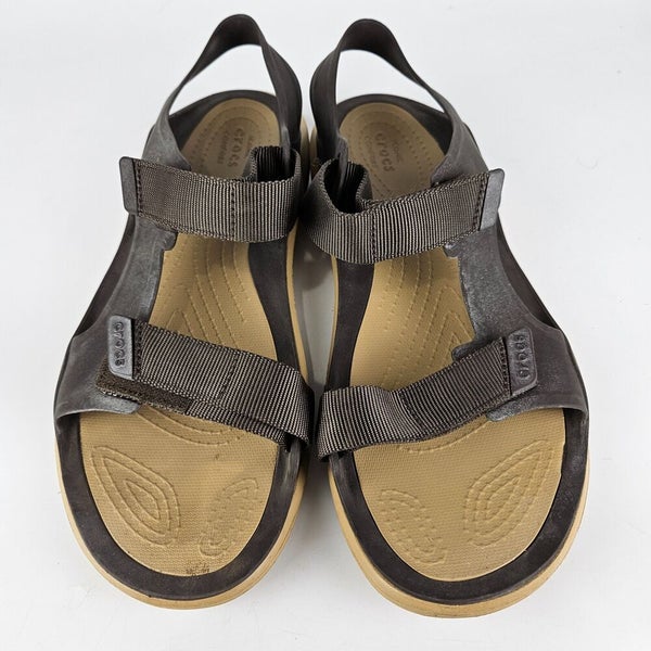 Crocs* Brown Size 11 Ladies Sandals