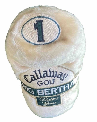 Callaway Golf Big Bertha Ladies Gems Driver 1-Wood Headcover With Sock Near-Mint