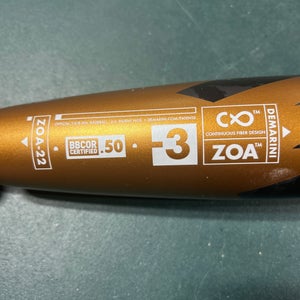 2022 DeMarini (-3) 29 oz 32" Zoa Bat