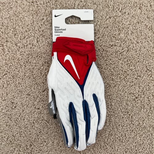 Nike Superbad 6.0 'USA' Football Gloves Size Large