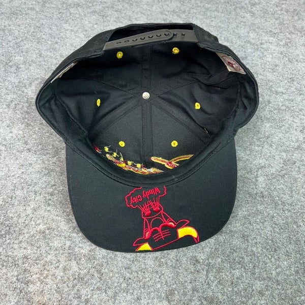 Chicago Bulls Mens Hat Snapback Black Red Hardwood Classics 47 Cap Basketball