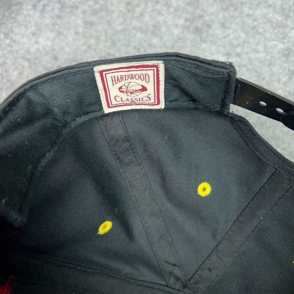 Chicago Bulls Mens Hat Snapback Black Red Hardwood Classics 47 Cap Basketball