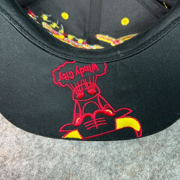 Chicago Bulls Mens Hat Snapback Black Red Hardwood Classics 47 Cap Basketball