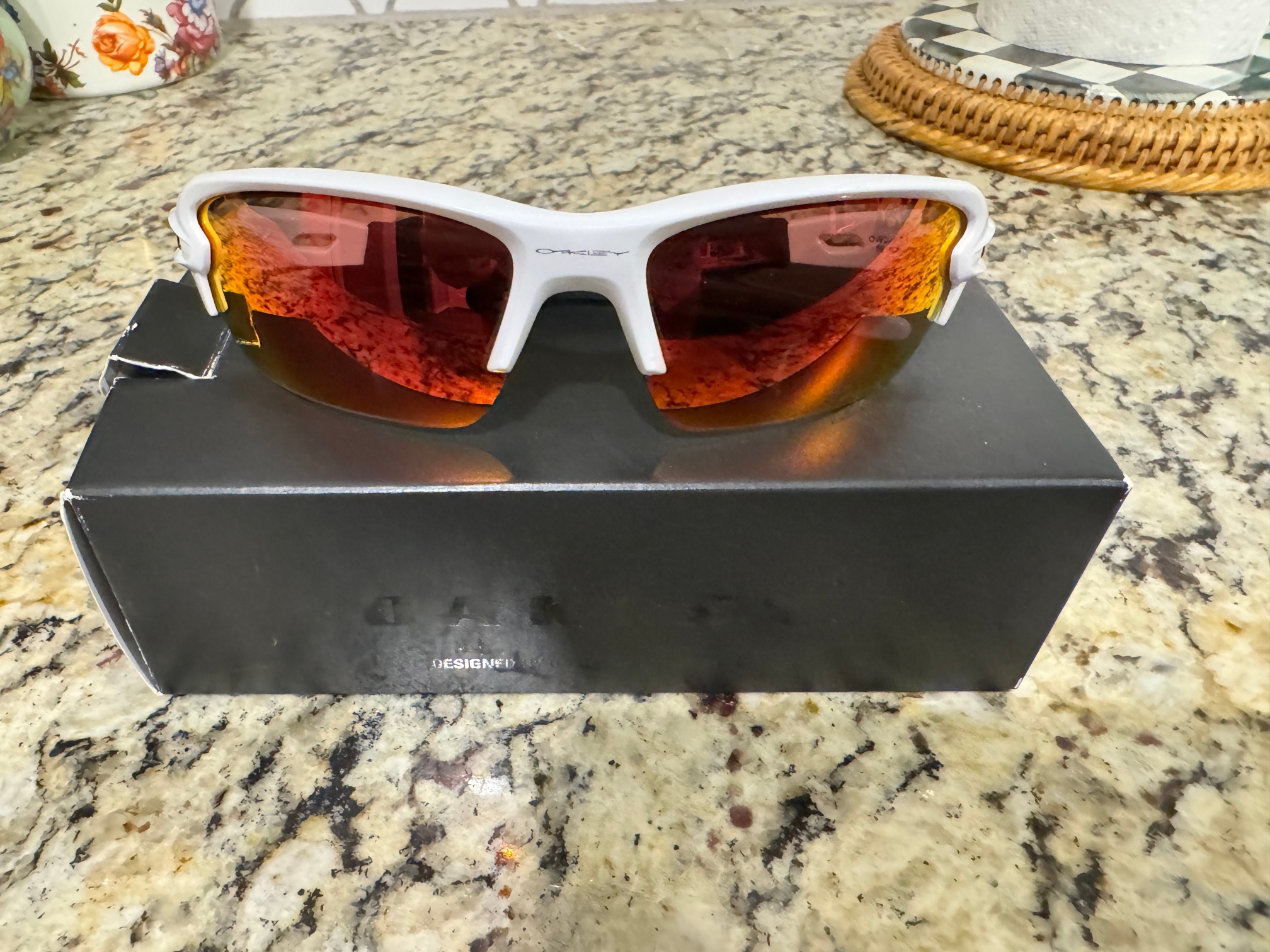 Like New Oakley Flak 2.0 XS Youth Sunglasses with Box and Cleaning Bag