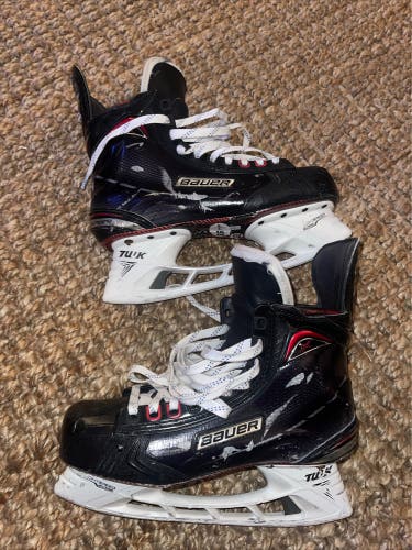 NHL Capitals Bauer Ness Pro Stock Vapor 1X 2.0 Hockey Skates Used Size 8.5 DA