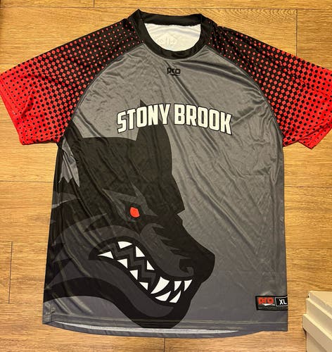 New Stony Brook Club Lacrosse Shooter Shirt #9 Size XL
