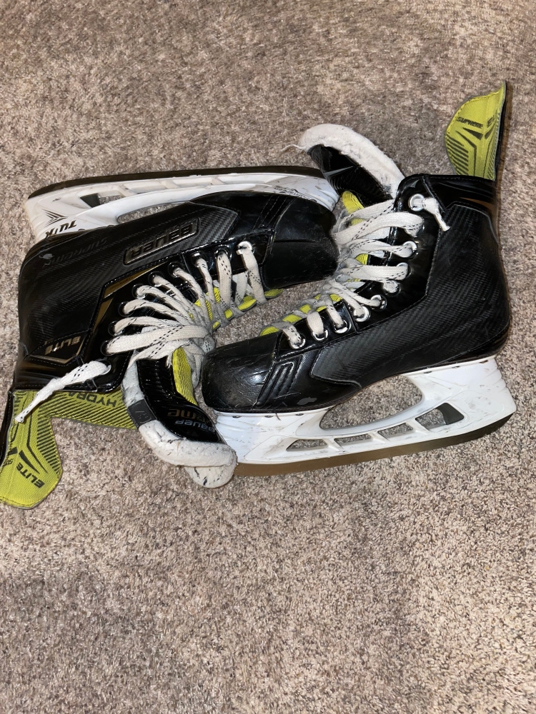 Used Bauer Regular Width  7.5 Supreme Elite Hockey Skates