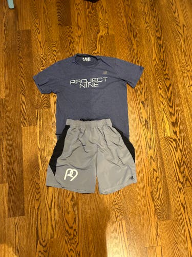 Project 9 large shirt and shorts