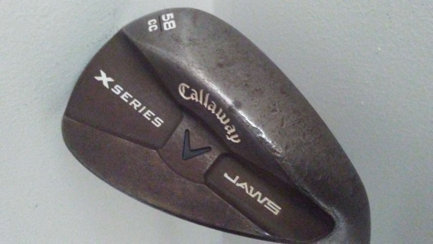 Callaway X Series Jaws CC Slate Lob Wedge 58* 08* (Steel) Forged Golf Club