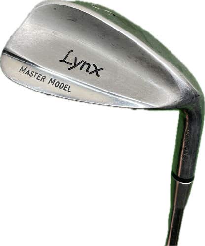 Lynx Master Model Sand Wedge Regular Flex Steel Shaft RH 35”L New Grip!