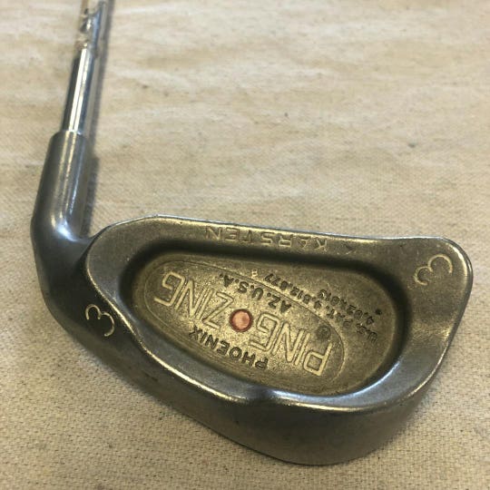 Used Ping Zing Red Dot 3 Iron Steel Regular Golf Individual Irons