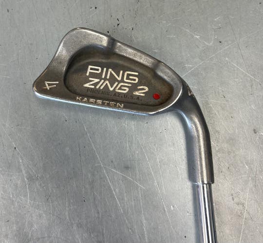 Used Ping Zing 2 4 Iron Regular Flex Steel Shaft Individual Irons