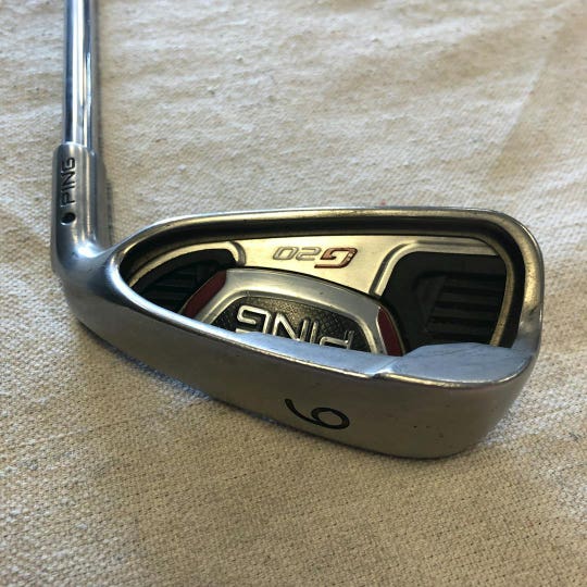 Used Ping G20 Black Dot 6 Iron Steel Stiff Golf Individual Irons