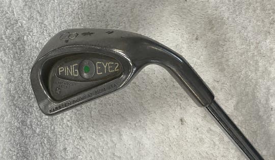 Used Ping Eye 2 Green Dot 8 Iron Stiff Flex Steel Shaft Individual Irons