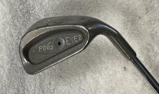 Used Ping Eye 2 - Black Dot 8 Iron Stiff Flex Steel Shaft Individual Irons
