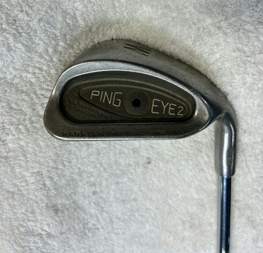 Used Ping Eye 2 - Black Dot Pitching Wedge Regular Flex Steel Shaft Wedges