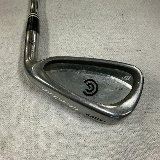 Used Cleveland Ta6 6 Iron Steel Stiff Golf Individual Irons