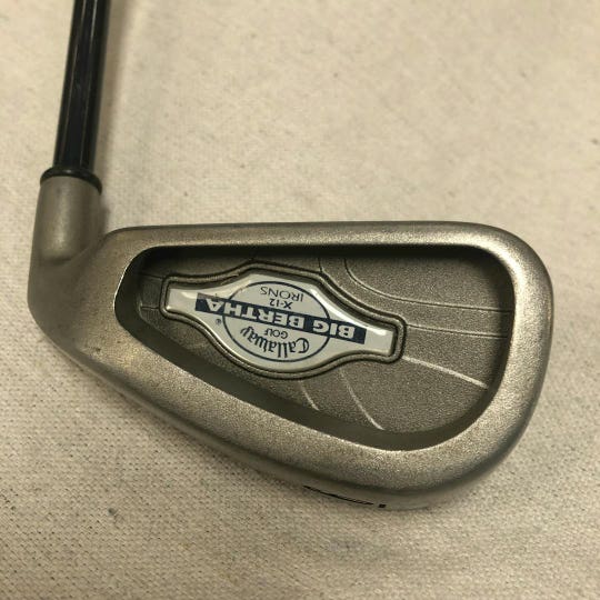 Used Callaway Big Bertha X 12 6 Iron Graphite Regular Golf Individual Irons