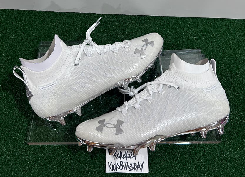 Under Armour Spotlight LUX MC Football Cleats White size  display picture 2