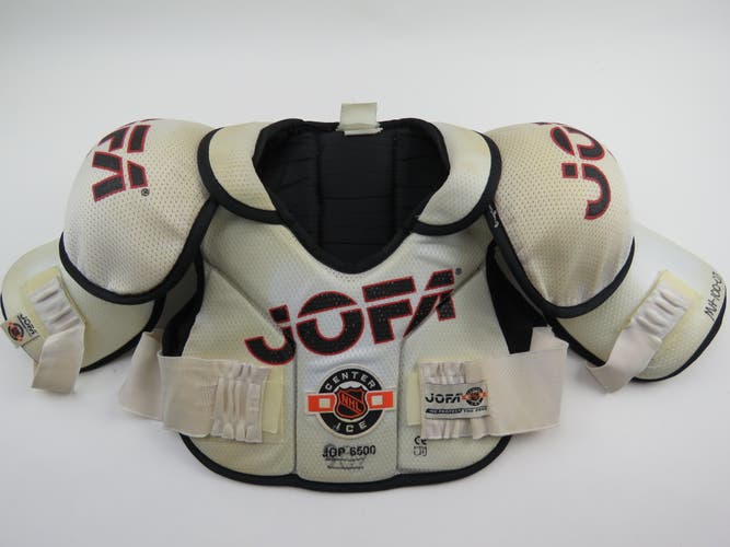 JOFA JDP 6500 NHL Pro Stock Ice Hockey Player Shoulder Pads Senior Size Large / XL