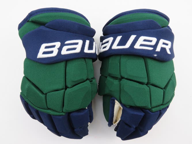 Bauer Supreme UltraSonic Mercyhurst Lakers NCAA Pro Stock Hockey Player Gloves 13"