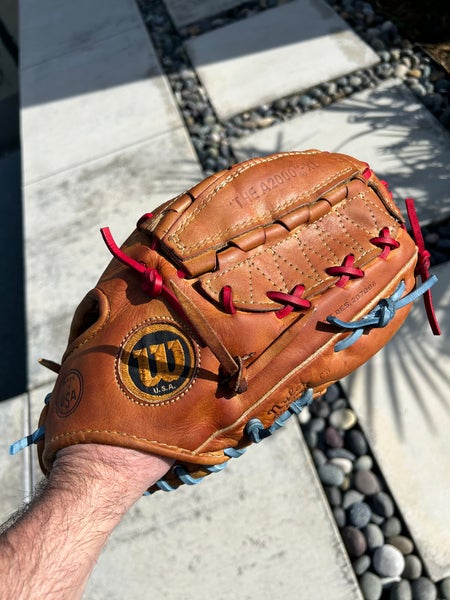 Vintage Wilson A2000 XL Made in USA 1980 restored SidelineSwap