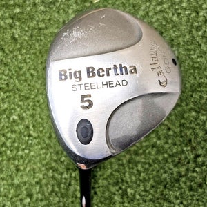 Callaway Big Bertha Steelhead 5 Wood / Left-Handed LH / Regular ~42.25" / jd7019