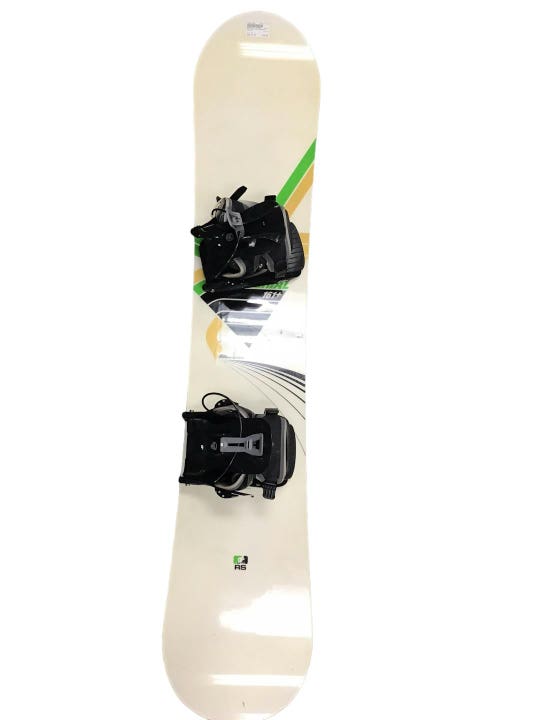 Used Rossignol Rs 161 Cm Women's Snowboard Combo