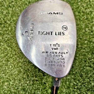 Adams Tight Lies Strong 5 Wood 19*  /  RH  /  Regular Graphite ~43.25"  / jd7021