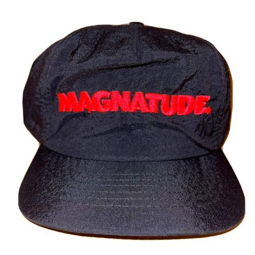 Vintage 90s Magnatude Cigarettes Trucker Hat Snapback Magna Tobacco Cap