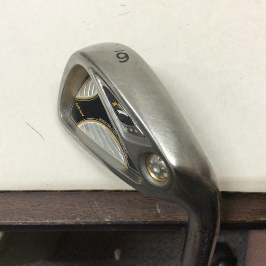 Used Taylormade R7 6 Iron Graphite Stiff Golf Individual Irons