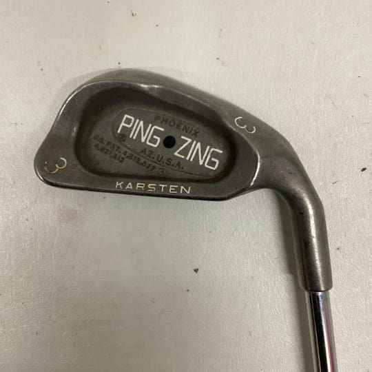 Used Ping Zing 3 Iron Regular Flex Steel Shaft Individual Irons