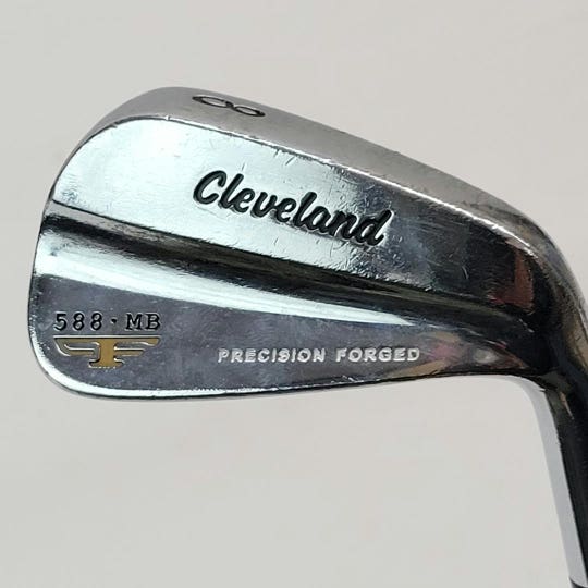 Used Cleveland 588 Mb 8 Iron Stiff Flex Steel Shaft Individual Irons