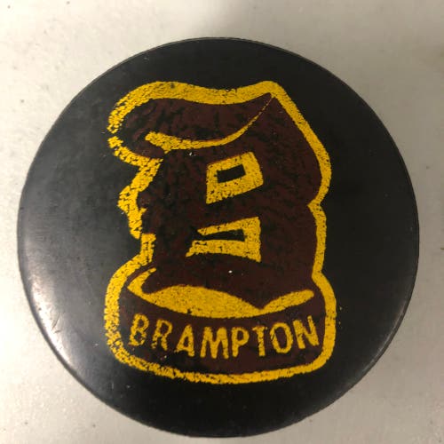 Brampton Warriors puck