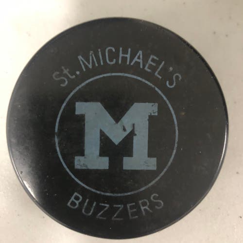 St Michael’s Buzzers puck (OHA Jr B)