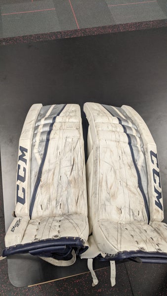 Used 36" CCM Extreme Flex 760 Goalie Leg Pads