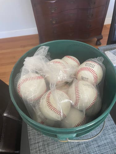 24 Leather Baseballs