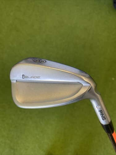 Used RH Ping iBlade White Dot 8 Iron Recoil Graphite F3