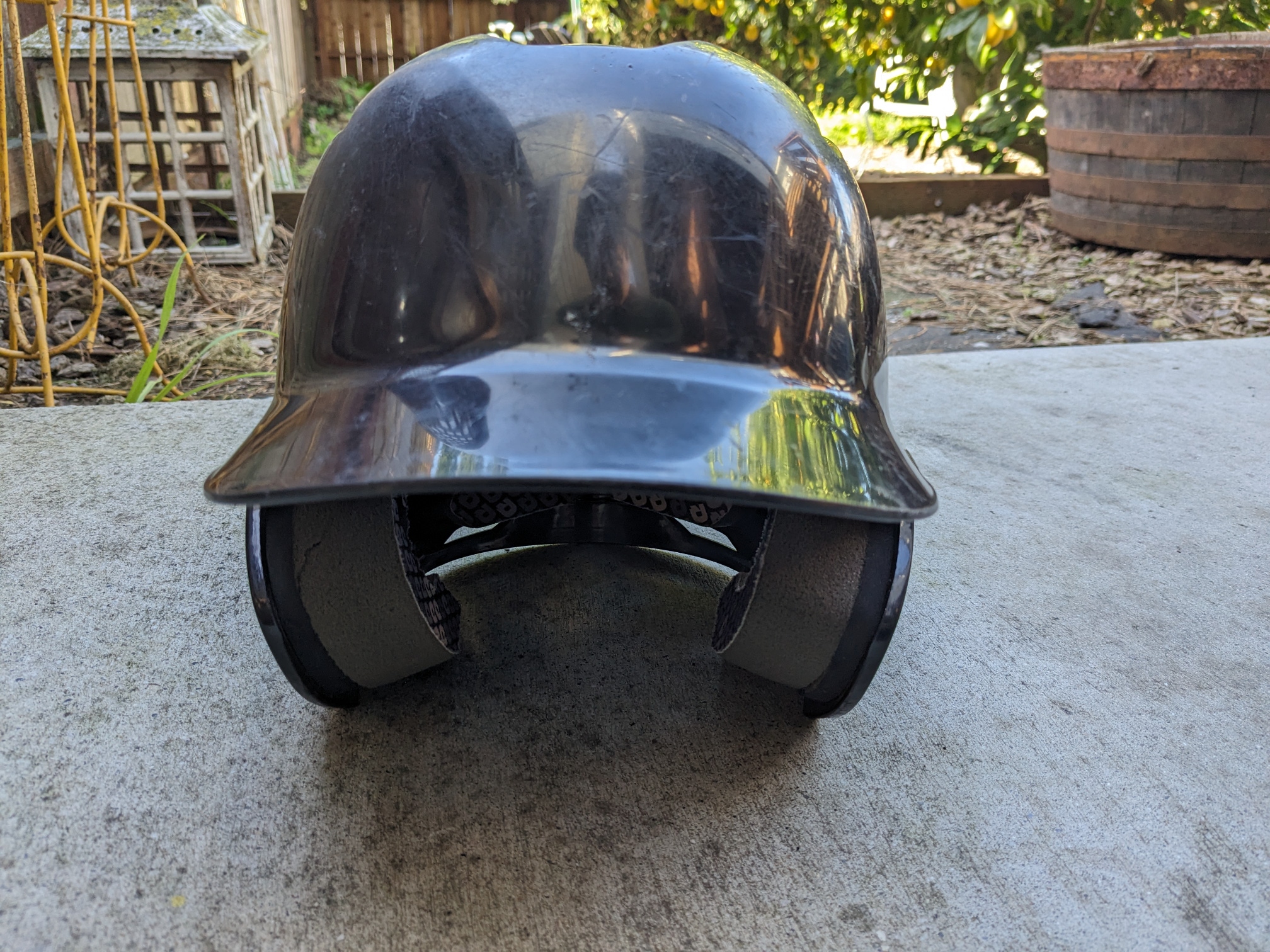 Used XS DeMarini Paradox Protege Pro Batting Helmet - Size 6.5" and under