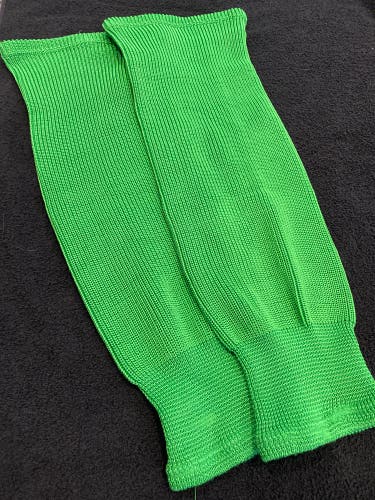 Bauer Team Knit Hockey Socks Solid Green